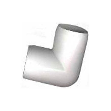 Circo Innovations Schedule 40 Pvc 90 Degree Fitting, 1-1/4Dia., White, PK10 114-U